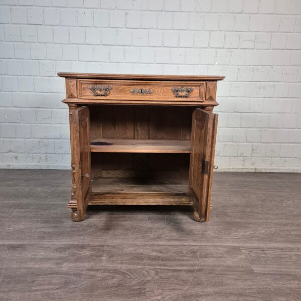 Penant Cabinet Gründerzeit 1880 Oak - Image 9