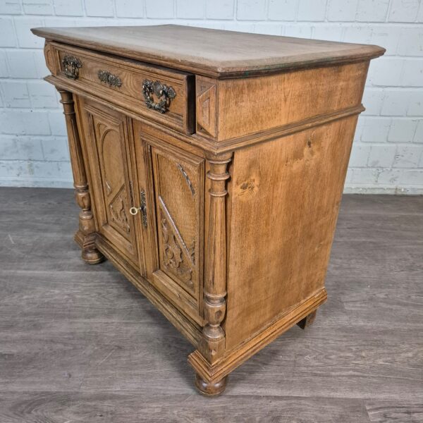 Penant Cabinet Gründerzeit 1880 Oak - Image 5