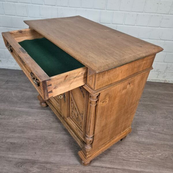 Penant Cabinet Gründerzeit 1880 Oak - Image 10