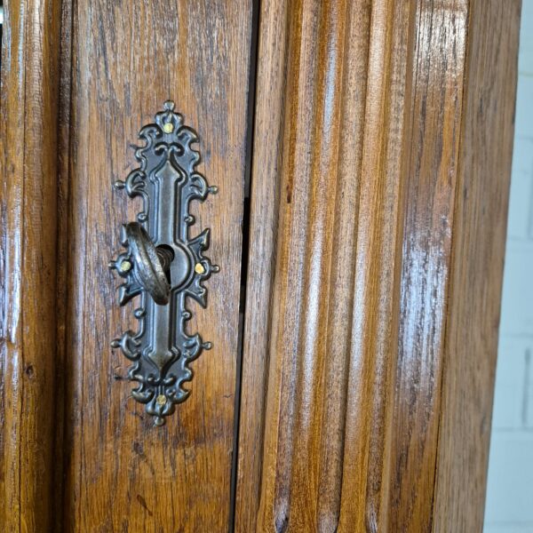 Corner Cabinet Gründerzeit 1880 Oak - Image 5