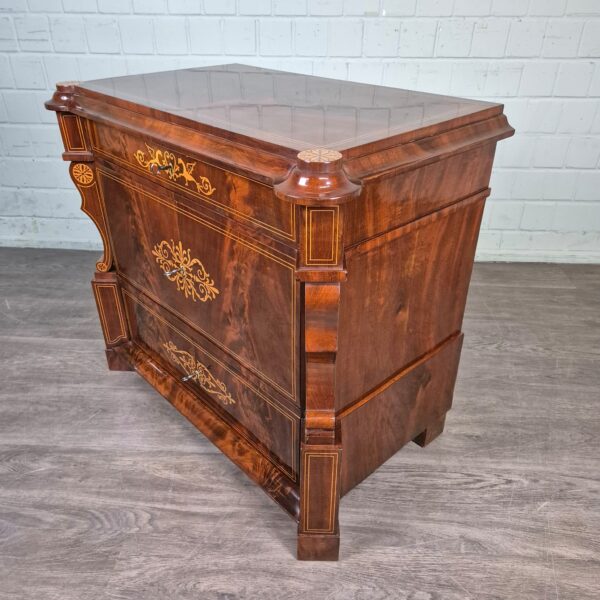 Chest of Drawers Biedermeier 1830 Mahogany - Image 3