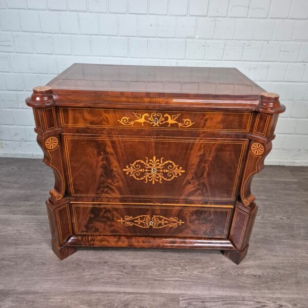 Chest of Drawers Biedermeier 1830 Mahogany - Image 2