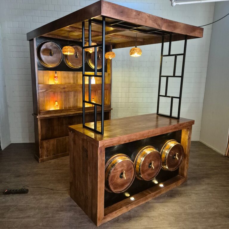 Home Bar Garden Bar Mango Wood 1,84 m - Image 3