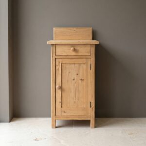Bedside Table Jugendstil 1900 Pine
