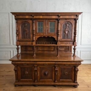 Cabinet Gründerzeit 1880 Walnut