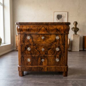 Chest of Drawers Biedermeier 1840 Walnut