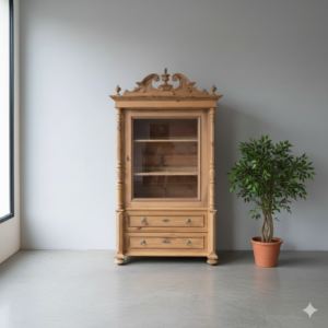 Display Case Gründerzeit 1880 Pine