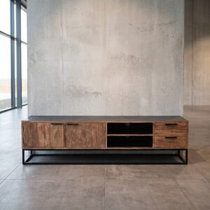 Lowboard TV Cabinet Teak 1,90 m