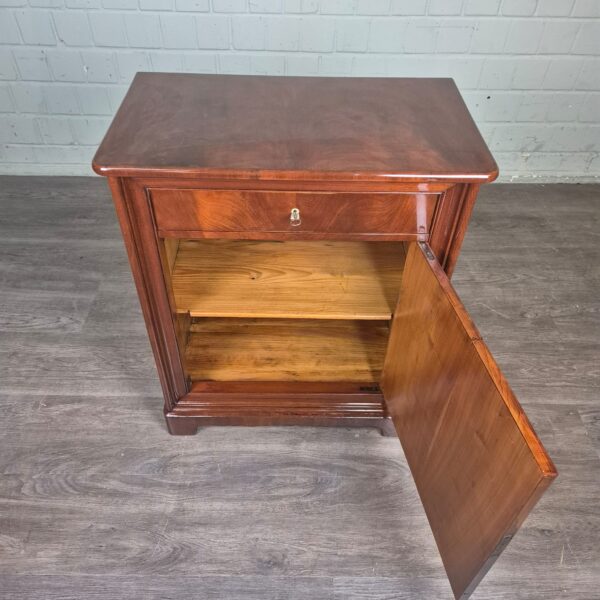 Cabinet Biedermeier 1850 Mahogany - Image 8