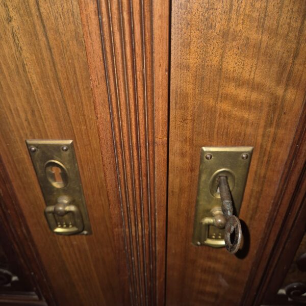 Cabinet Gründerzeit 1890 Walnut - Image 18