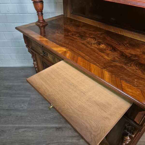 Cabinet Gründerzeit 1890 Walnut - Image 20