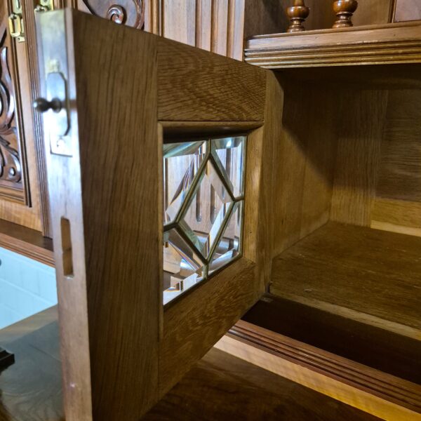 Cabinet Gründerzeit 1890 Walnut - Image 25