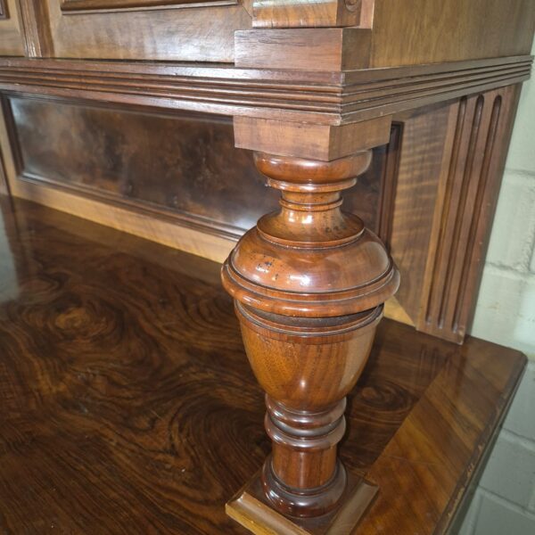 Cabinet Gründerzeit 1890 Walnut - Image 10