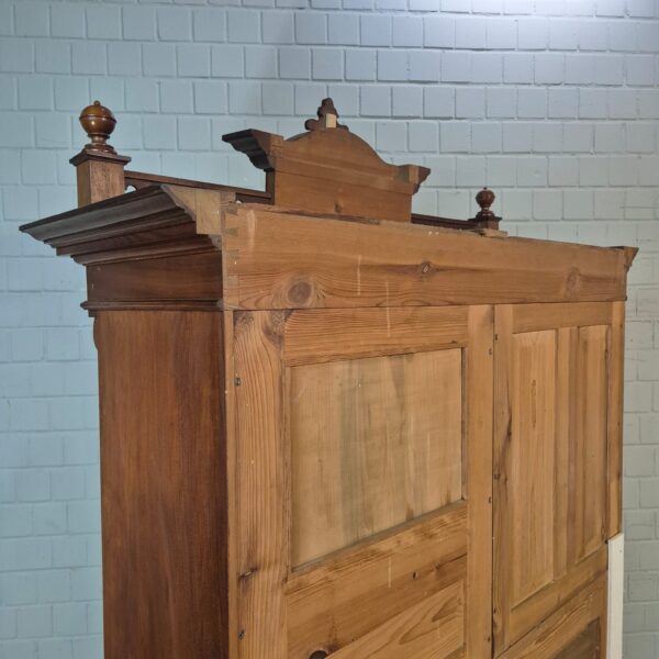 Cabinet Gründerzeit 1890 Walnut - Image 32