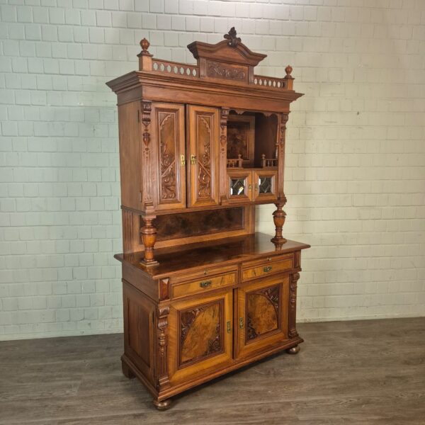 Cabinet Gründerzeit 1890 Walnut