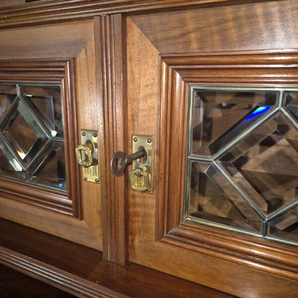 Cabinet Gründerzeit 1890 Walnut - Image 17