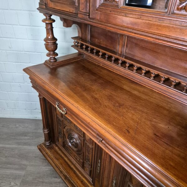Cabinet Gründerzeit 1890 Walnut - Image 6