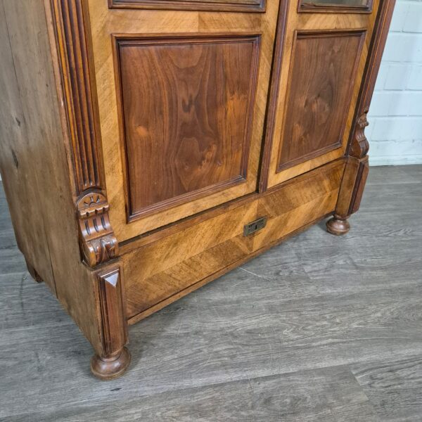 Bookcase Gründerzeit 1880 Walnut - Image 5