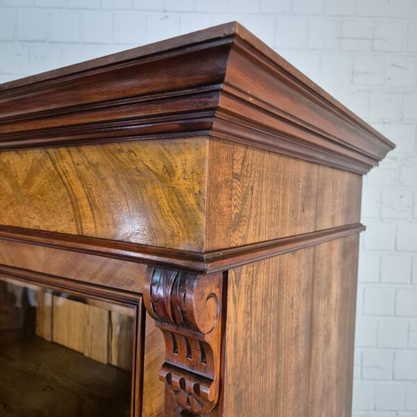 Bookcase Gründerzeit 1880 Walnut - Image 8