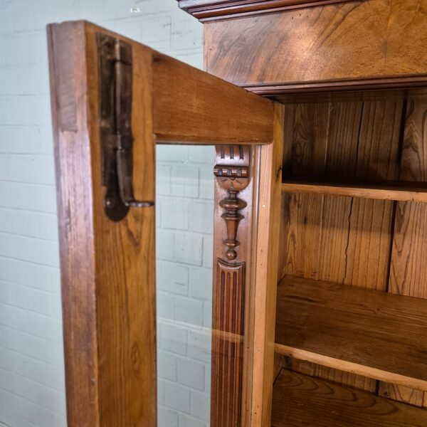Bookcase Gründerzeit 1880 Walnut - Image 12