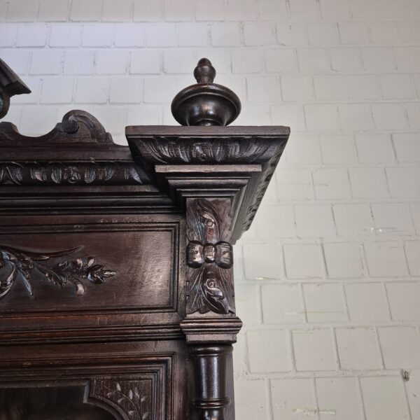 Cabinet Gründerzeit 1880 Oak - Image 14