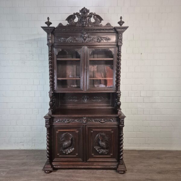 Cabinet Gründerzeit 1880 Oak - Image 2