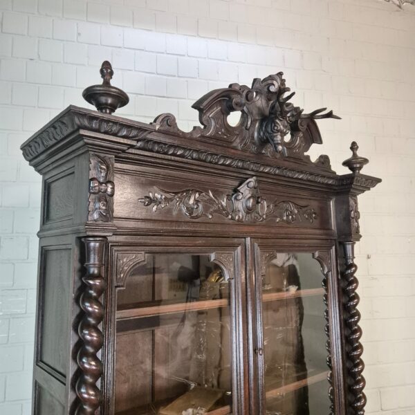Cabinet Gründerzeit 1880 Oak - Image 5