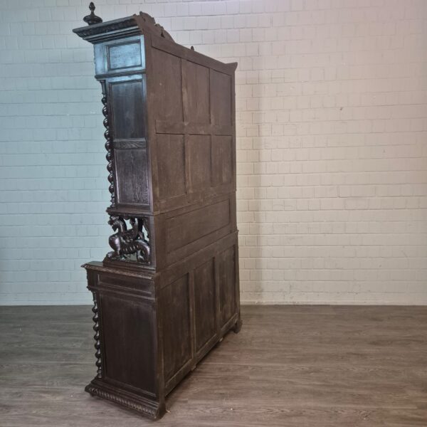 Cabinet Gründerzeit 1880 Oak - Image 21