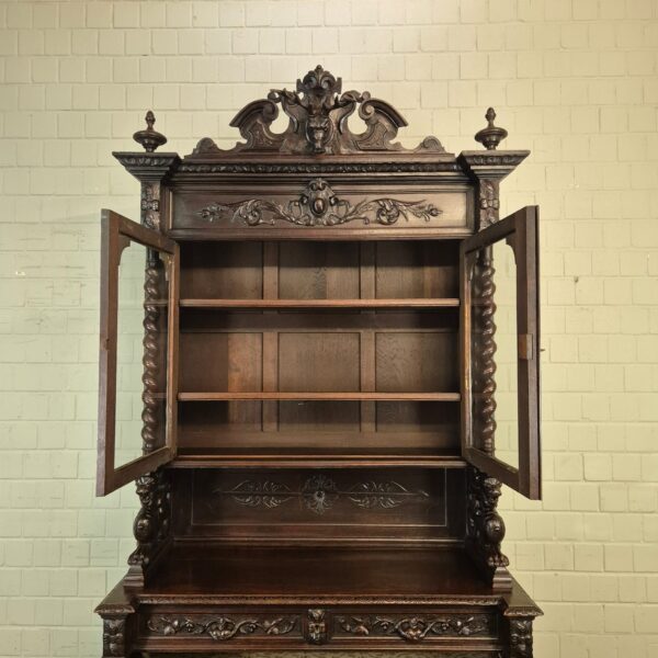Cabinet Gründerzeit 1880 Oak - Image 17