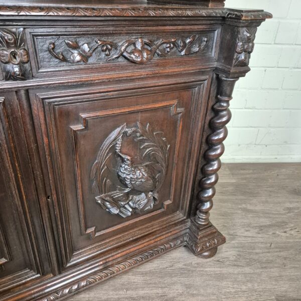 Cabinet Gründerzeit 1880 Oak - Image 11