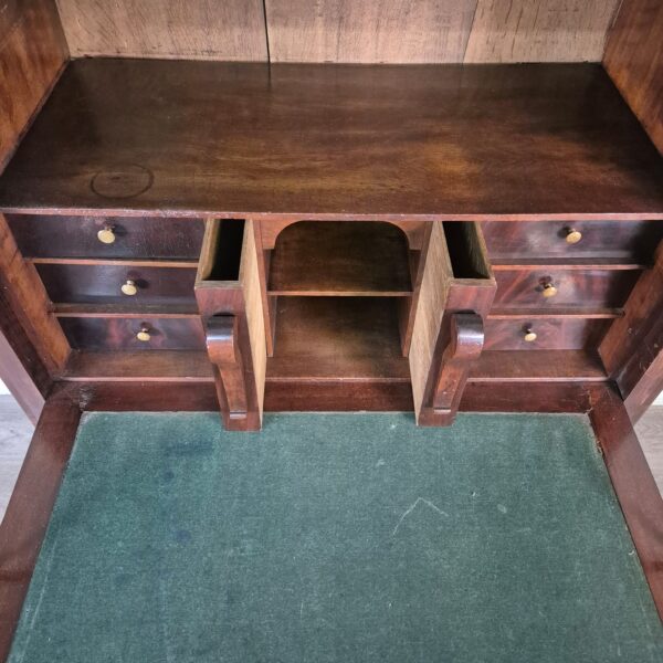 Secretary Biedermeier 1840 Mahogany - Image 7