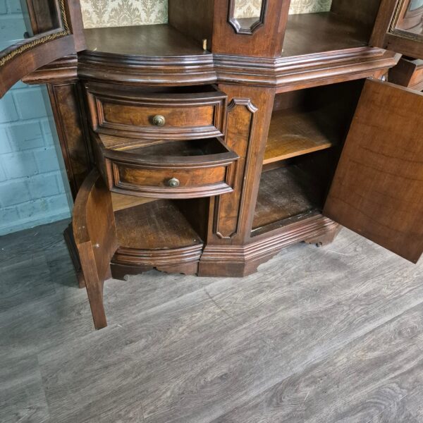 Display Case Neo-baroque Walnut 1,90 m - Image 17