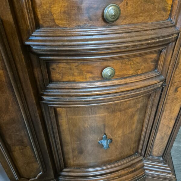 Display Case Neo-baroque Walnut 1,90 m - Image 8