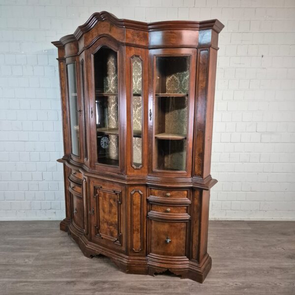 Display Case Neo-baroque Walnut 1,90 m - Image 4