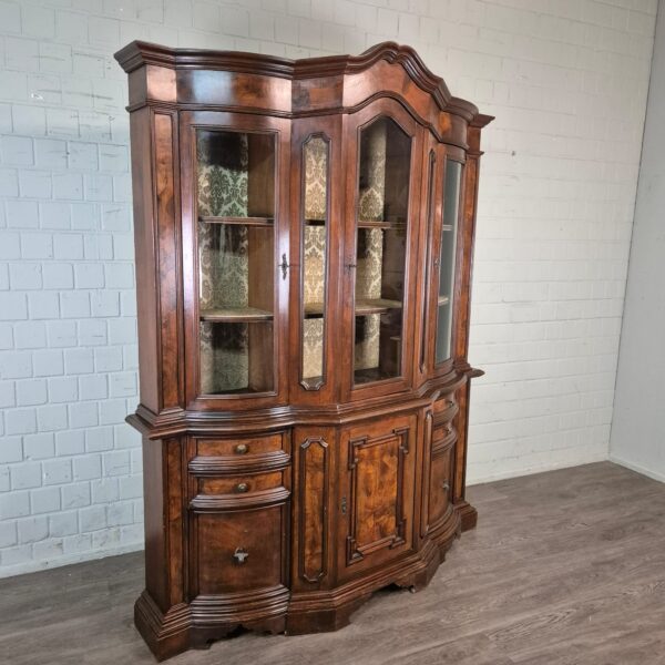 Display Case Neo-baroque Walnut 1,90 m - Image 2