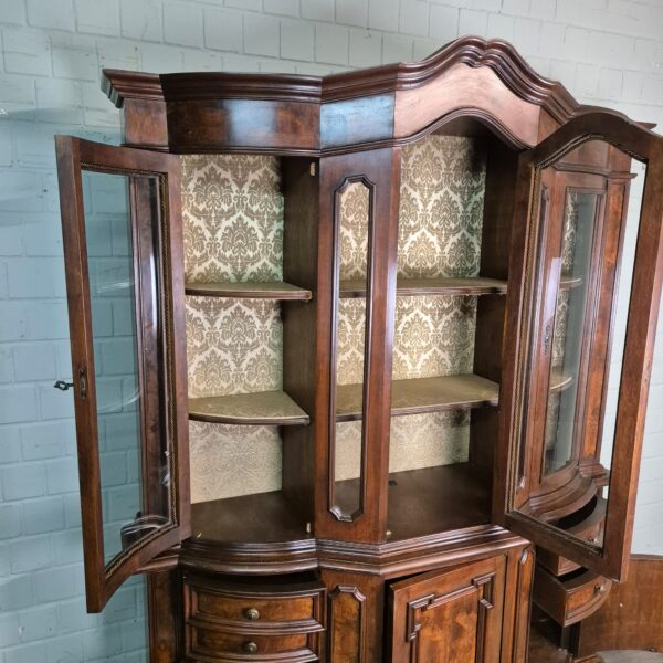 Display Case Neo-baroque Walnut 1,90 m - Image 11