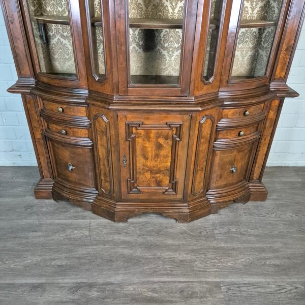 Display Case Neo-baroque Walnut 1,90 m - Image 6