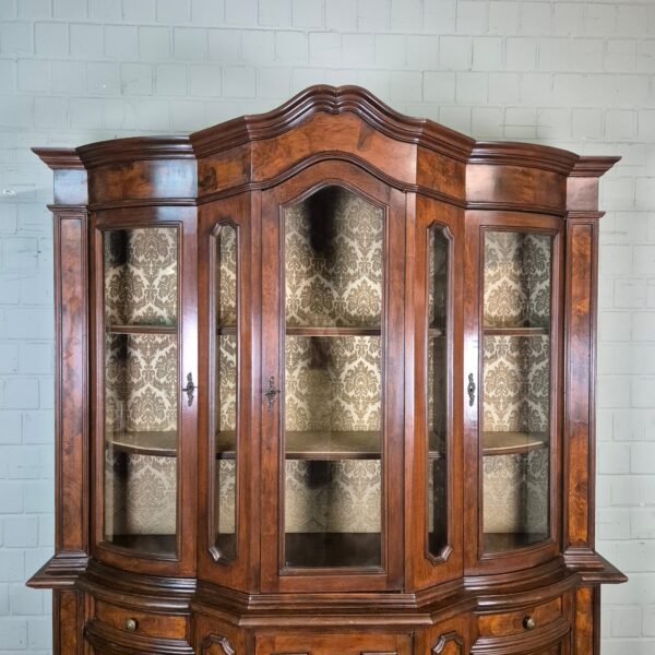 Display Case Neo-baroque Walnut 1,90 m - Image 5
