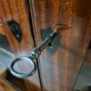 Bookcase Biedermeier 1820 Mahogany - Image 10