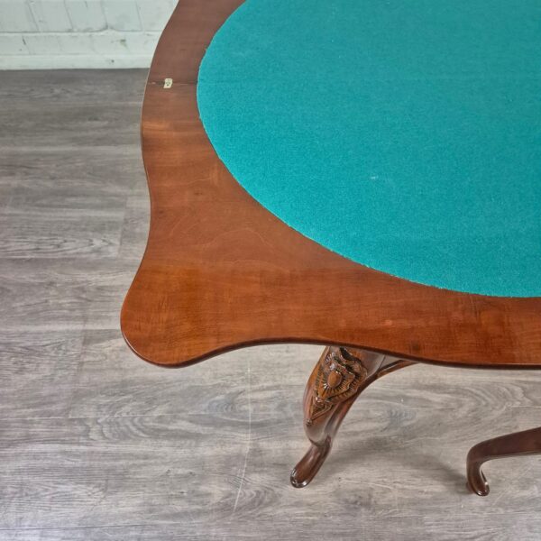 Folding Table Biedermeier 1850 Mahogany - Image 12