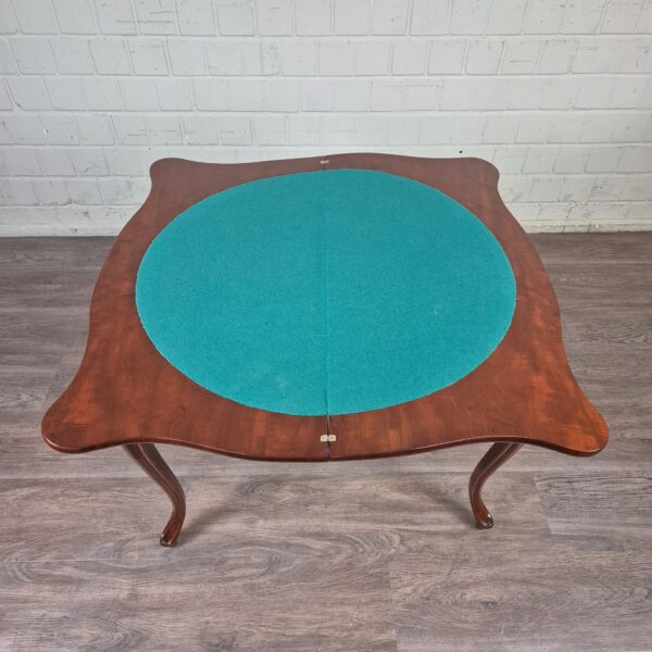 Folding Table Biedermeier 1850 Mahogany - Image 10