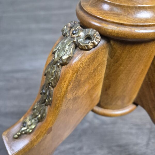 Table Neo-baroque Walnut Marble - Image 13