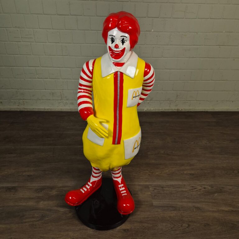 McDonald's Advertising Figure Ronald McDonald 1,25 m - Image 3