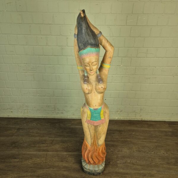 Sculpture Woman 1950 Solid Wood