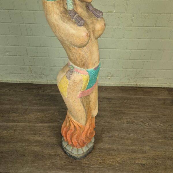 Sculpture Woman 1950 Solid Wood - Image 7