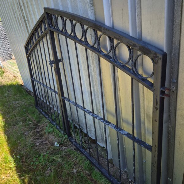 Garden Gate Galvanised 2.55 m - Image 2