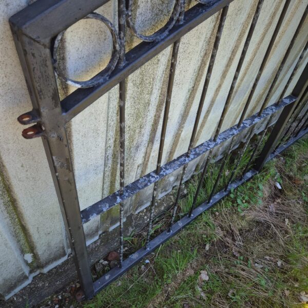 Garden Gate Galvanised 2.55 m - Image 4