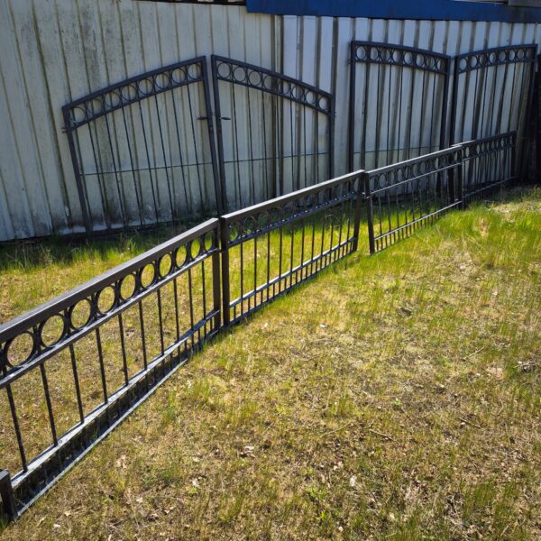 8 x Fencing Metal Galvanised Set price