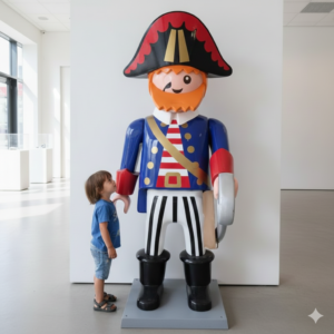 Decoration Playmobil Pirate XXL 1.63 m