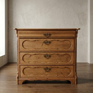Chest of Drawers Louis Philippe 1860 Pine